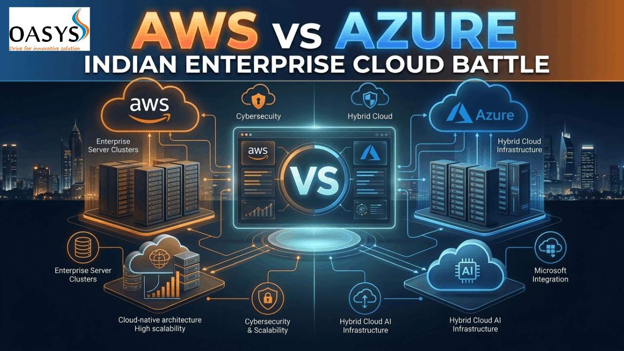 AWS vs Azure: A Head-to-Head Comparison for Hosting Enterprise Applications in India